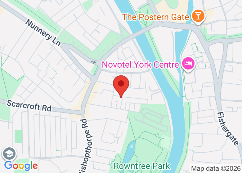 Map showing location of Clementhorpe Community Centre