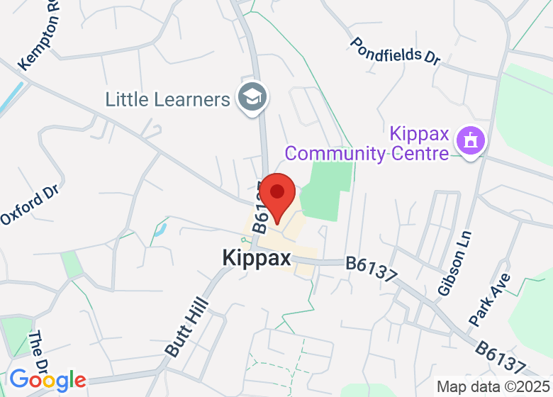 Map showing location of Kippax Ex Service Social Club