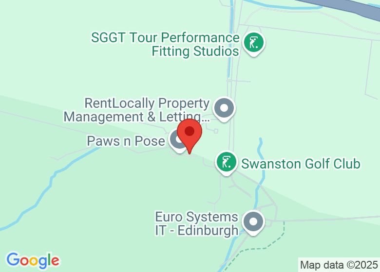 Map showing location of The Wellness Barn Edinburgh