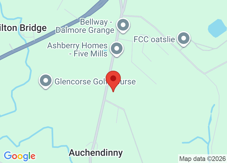 Map showing location of The Glencorse Centre