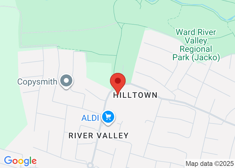 Map showing location of River Valley Community Centre
