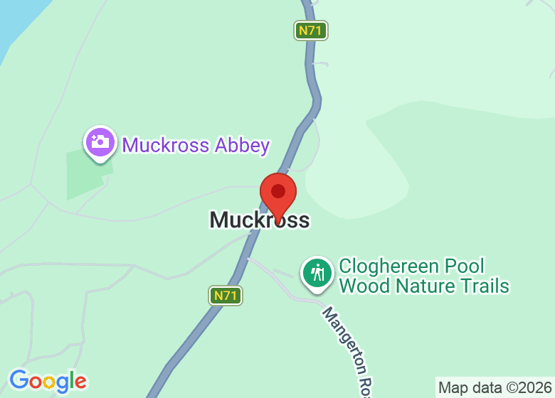 Map showing location of Muckross Park Hotel & Spa