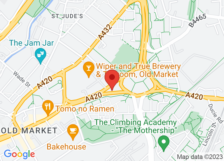 Map showing location of PILOXERCISE Studios