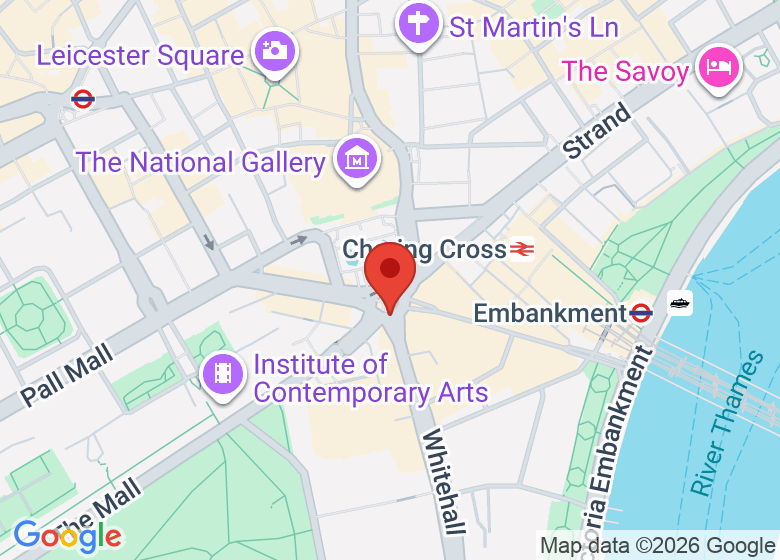 Map showing event location