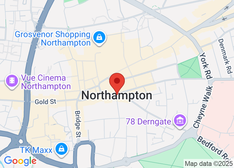 Map showing event location