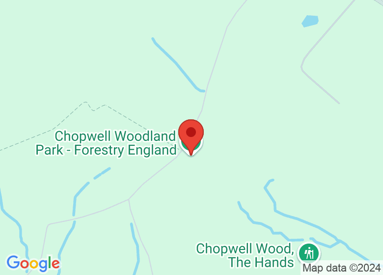 Map showing location of Chopwell Woodland Park - Forestry England