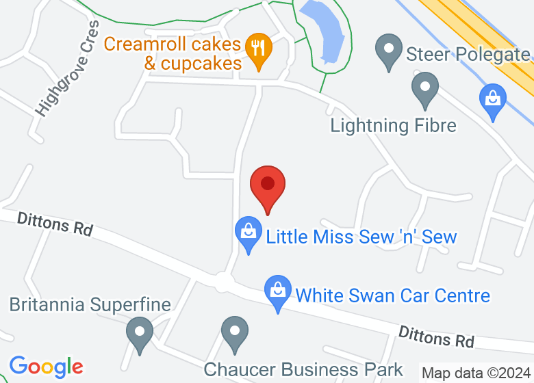 Map showing location of Revive Health & Fitness