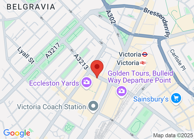 Map showing location of Light Centre