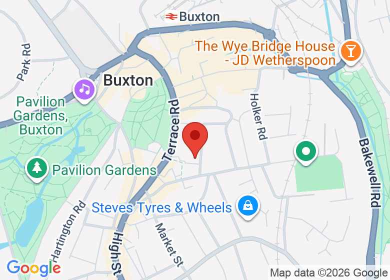 Map showing location of St Annes Parish Centre