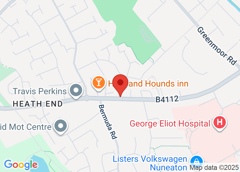 Map showing location of Pearl house