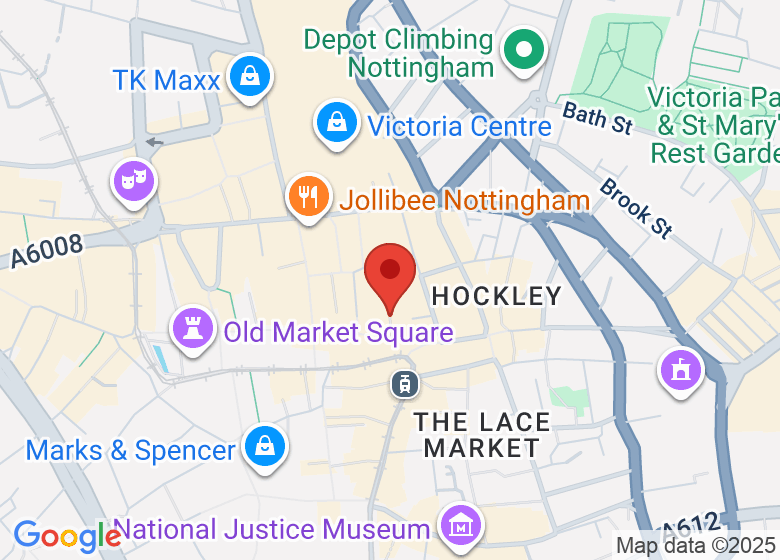 Map showing location of Studio Dreamland