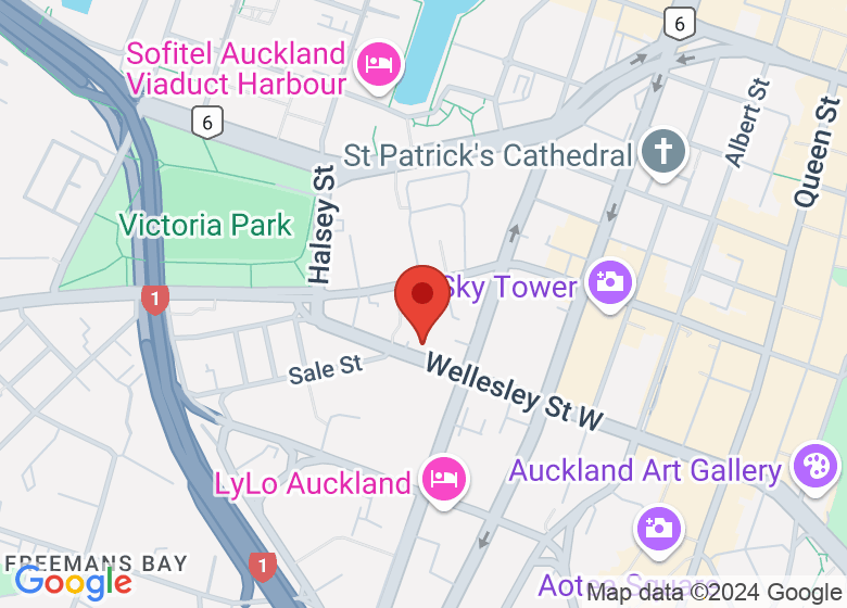 Map showing location of Wellesley Studios