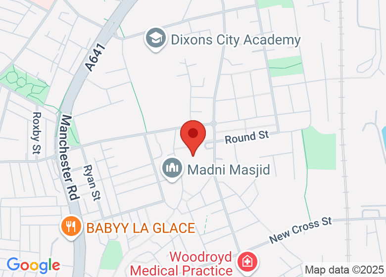 Map showing location of St Stephens CE Primary School