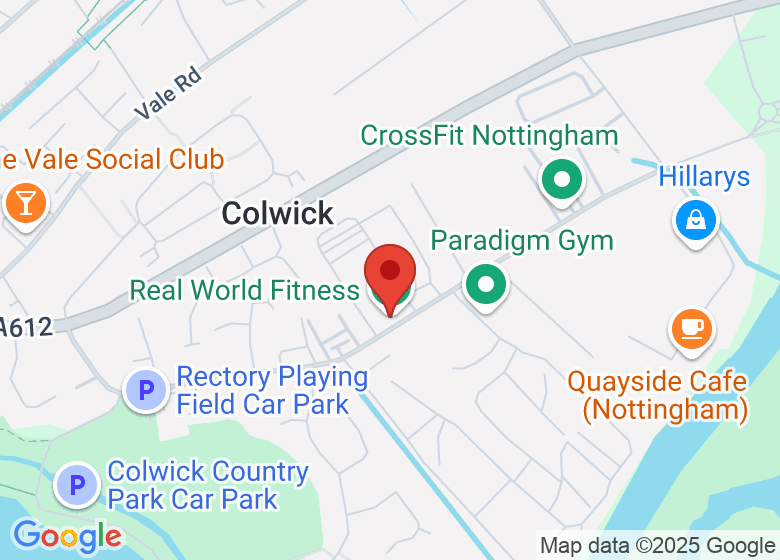 Map showing location of Posture Nottingham