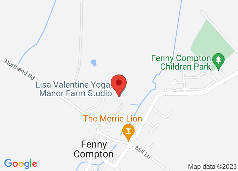Map showing location of MANOR FARM YOGA STUDIO