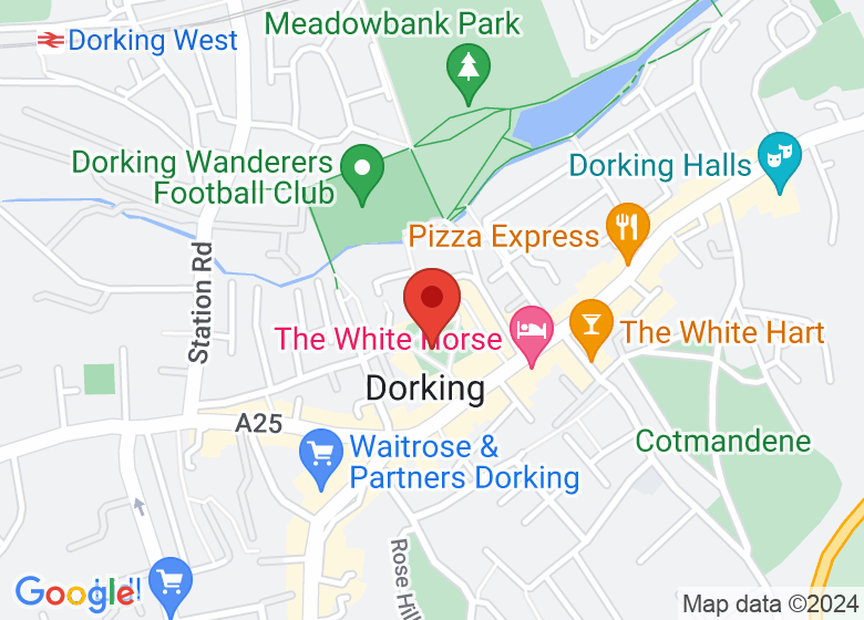 Map showing location of St Martin's Churchyard
