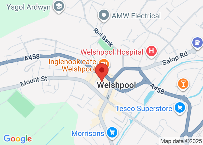 Map showing location of The Hive