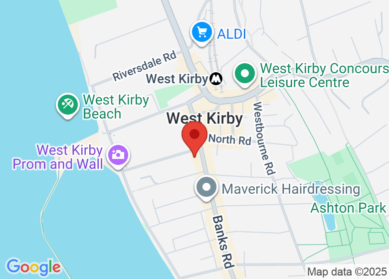 Map showing location of Flow Wellness Studio