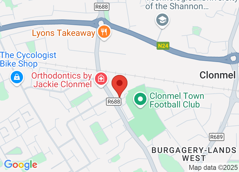 Map showing location of The Bridge Centre