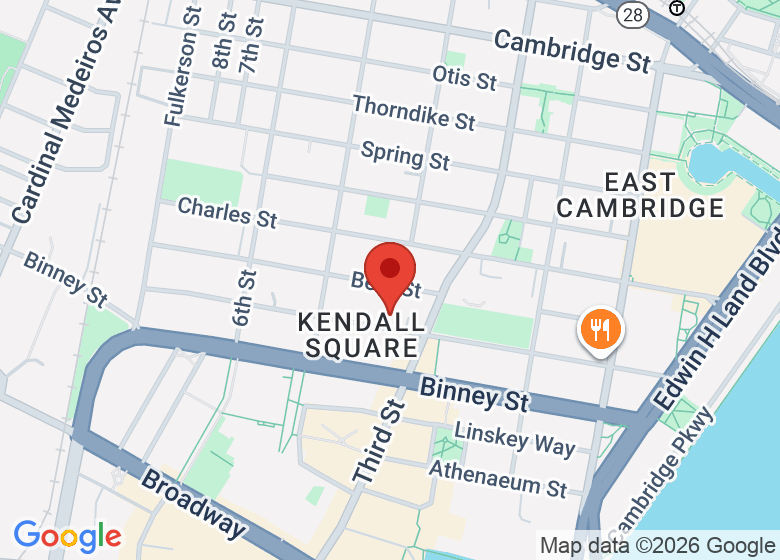 Map showing location of The Foundry