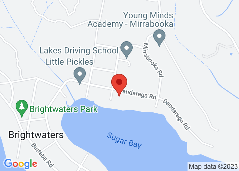 Map showing event location