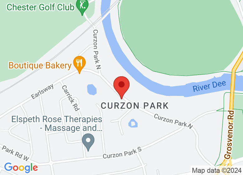 Map showing event location