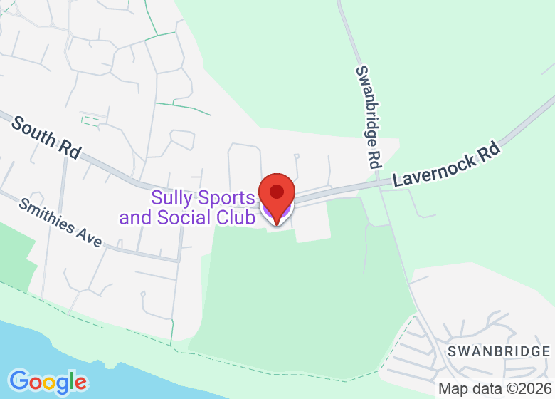 Map showing location of Sully Sports and Social Club