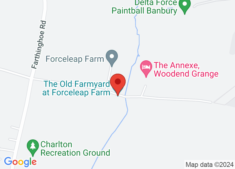 Map showing location of The Old Farmyard at Forceleap Farm