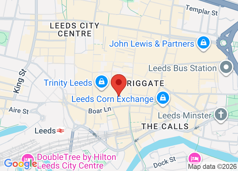 Map showing location of CrowdedHouse