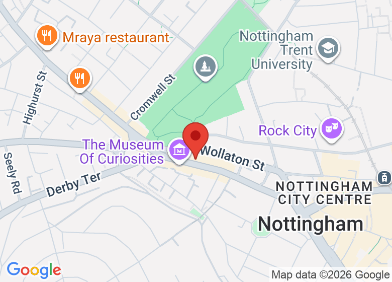Map showing location of Soul Chai/ Natural Wellness Centre