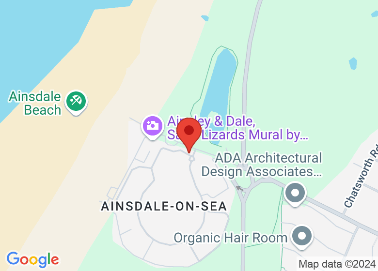 Map showing event location