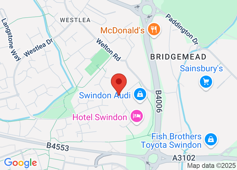 Map showing location of Tanwood School For Performing Arts