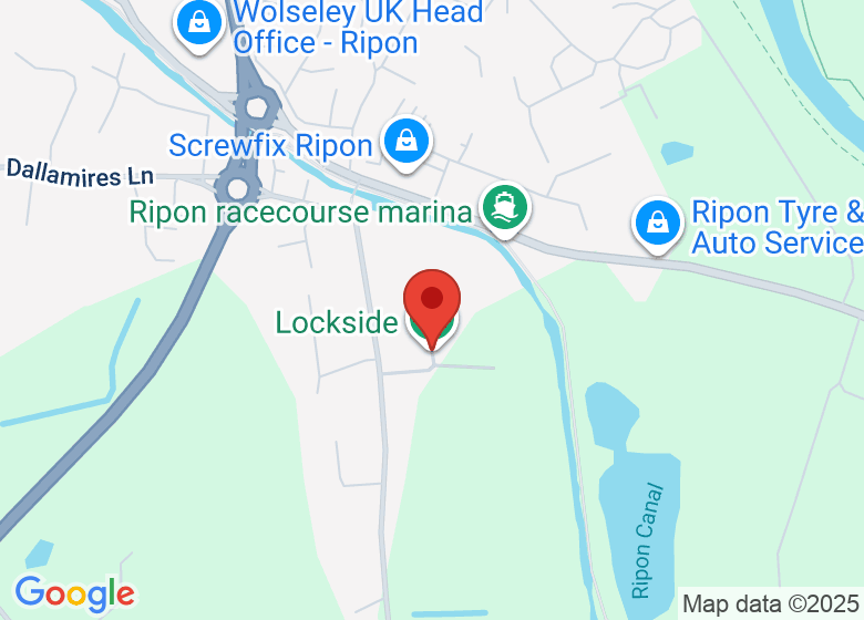 Map showing location of Lockside