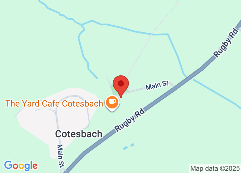 Map showing location of Cotesbach Educational Trust Ltd