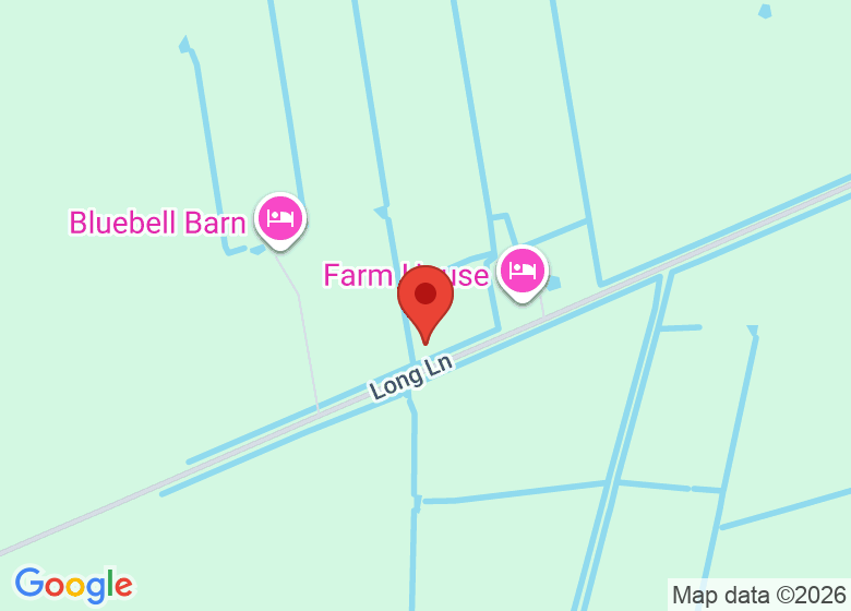 Map showing location of Banham Blooms