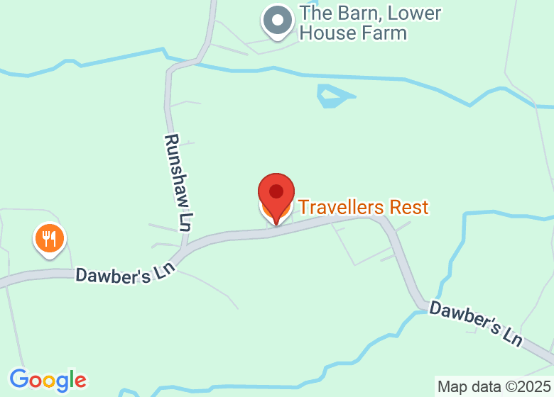 Map showing location of Travellers Rest