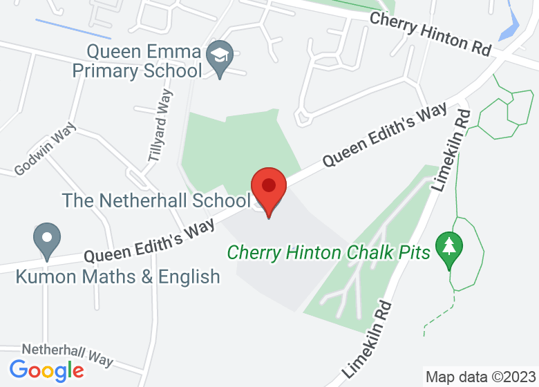 Map showing location of The Netherhall School