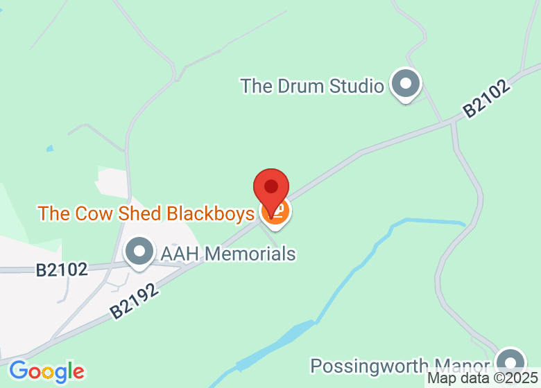 Map showing location of Brownings Farm Workshops