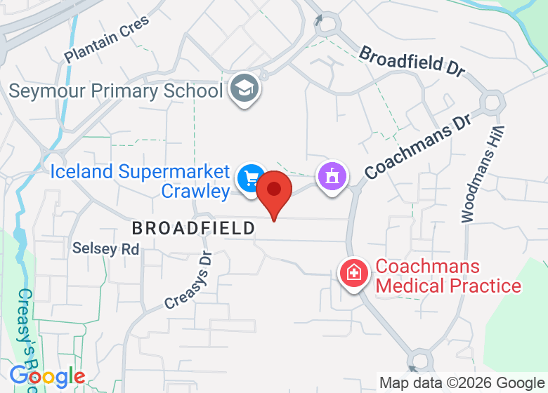 Map showing location of Spirit, Mind & Body Studio