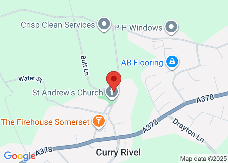 Map showing location of Old School Room