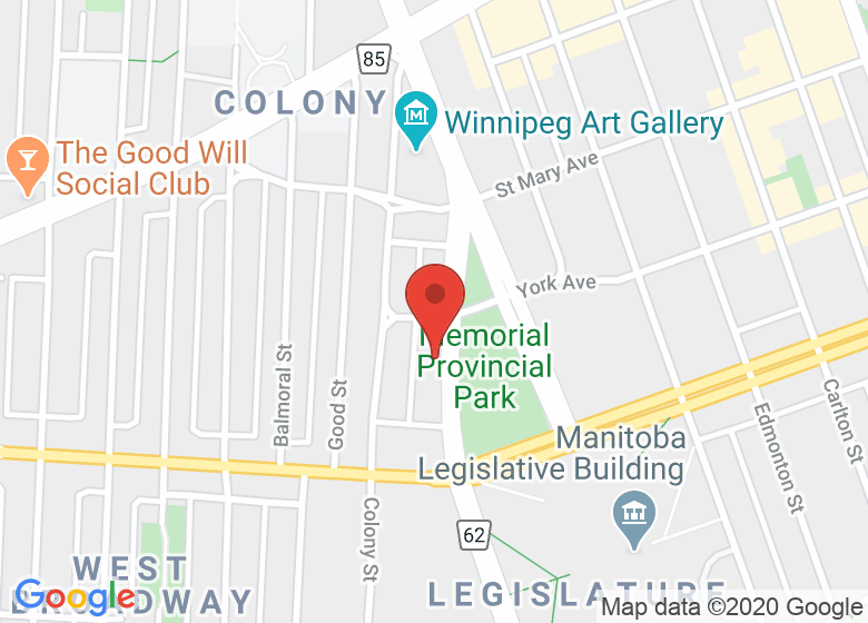 Map showing location of Sexuality Education Resource Centre (SERC) 