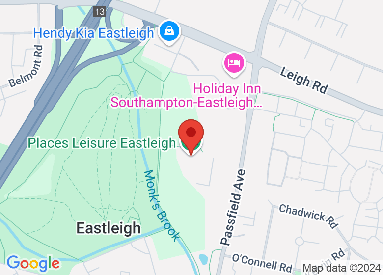 Map showing location of Fleming Park