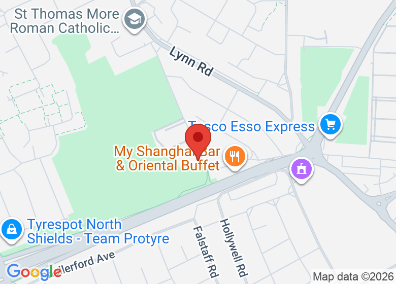 Map showing location of 3rd Tynemouth (Ritsons Own) Scout Group