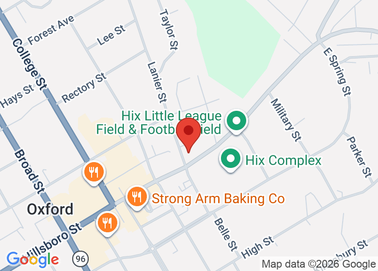 Map showing location of Sanctum Coffee & Wine Bar