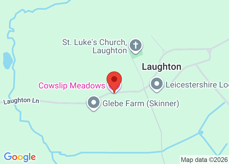 Map showing location of Cowslip Meadows