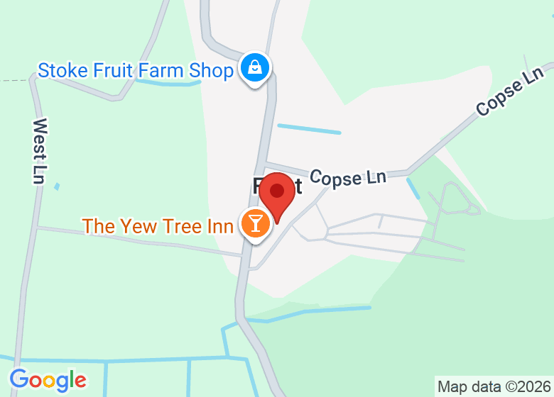 Map showing location of Old Fleet Manor 