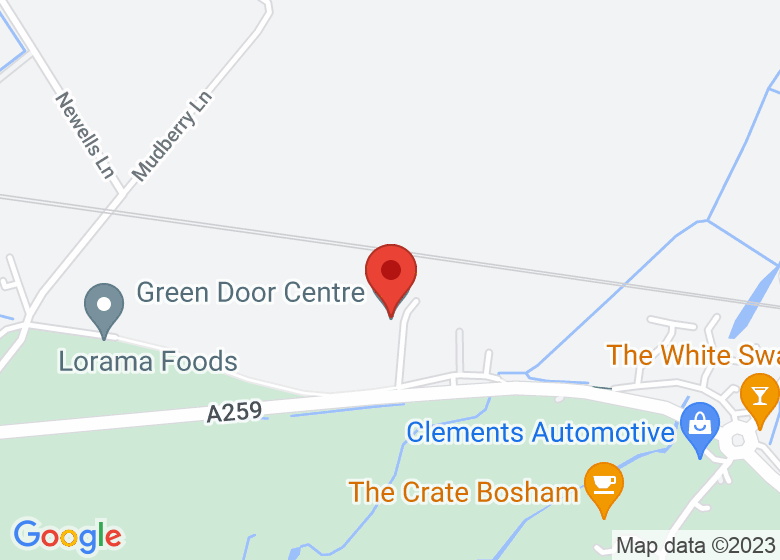 Map showing location of Green Door Centre