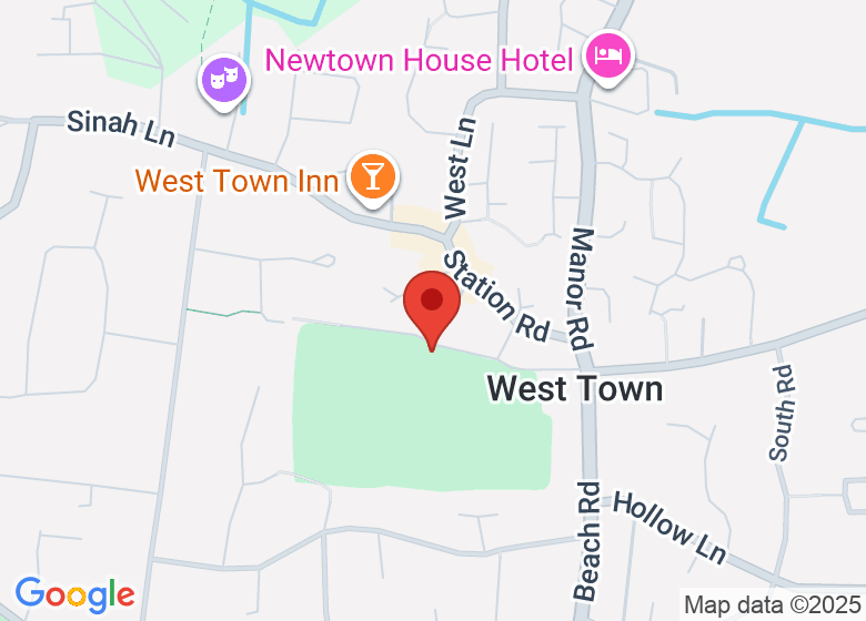 Map showing location of Hayling Island Community Centre Association