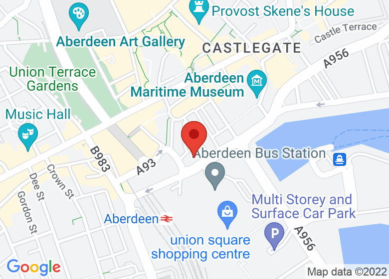 Map showing location of Tivoli Theatre Company Ltd