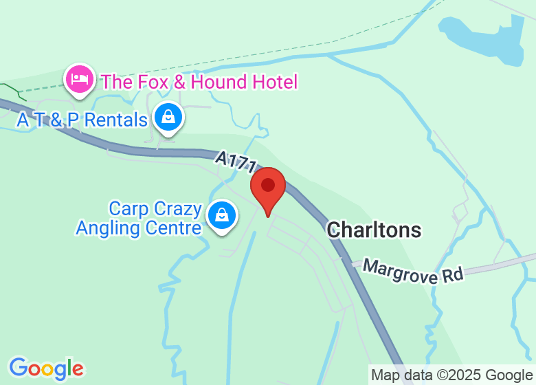 Map showing location of Charltons Community Centre